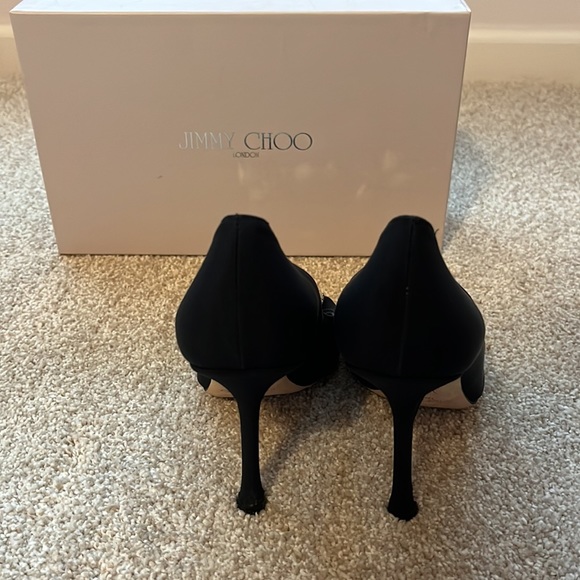 Jimmy Choo heels. Size 36.5. Worn once. - Picture 4 of 9